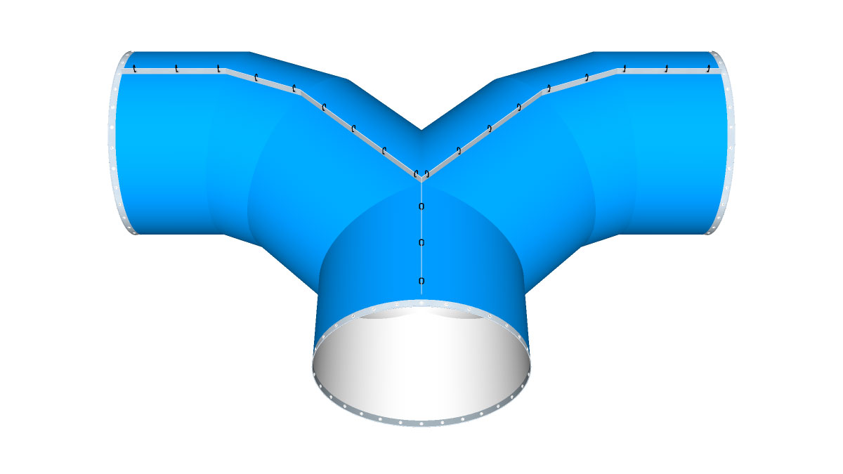 Turbo-Dukt™ Rams Horn Piece