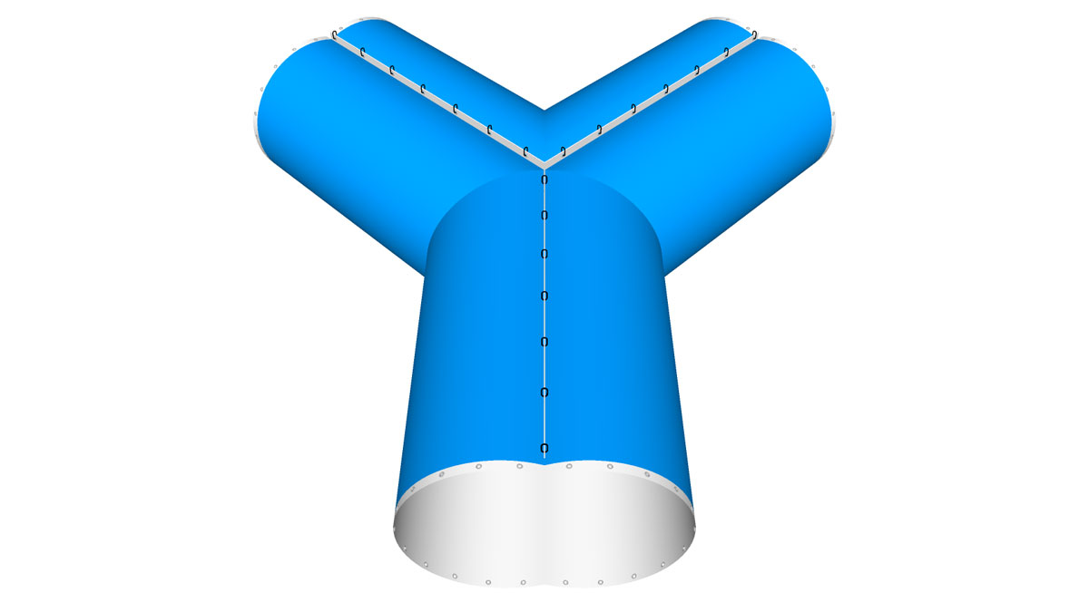 Twin-Dukt™ Y-Piece